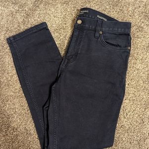 Men's Banana Republic Athletic Tapered Fit Navy Blue Pants, 33x32